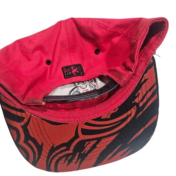 Chicago Bulls Red Black Snapback‎ 23 Micheal Jordan Embroidered Bear Basketball - Picture 15 of 15